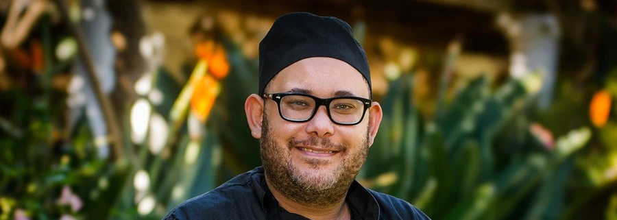 Portret van Shannon Bruyns, chef-kok bij afkickkliniek Zuid-Afrika.