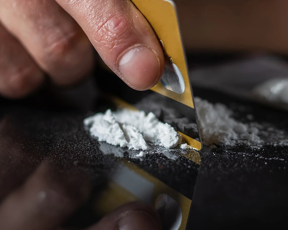 Someone is using a card to move drugs.