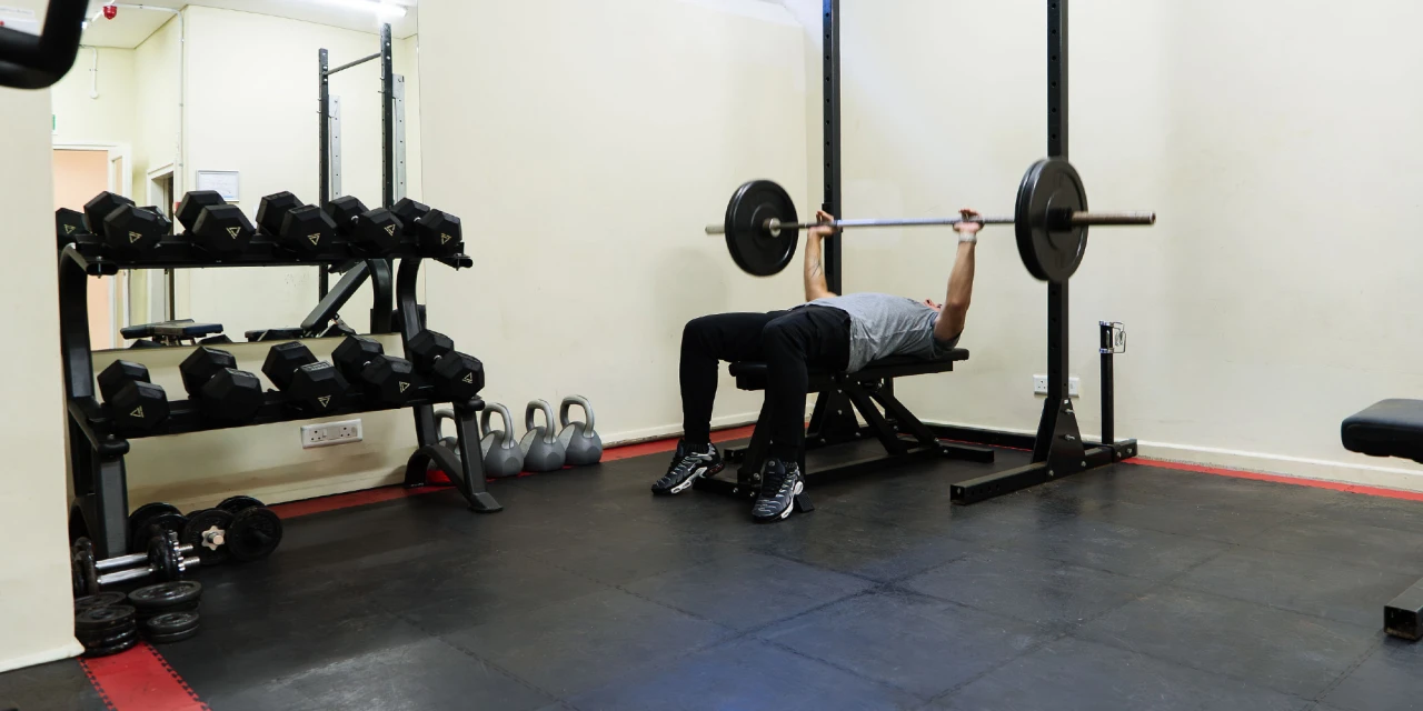 Our gym at the rehabilitation centre in South Africa.